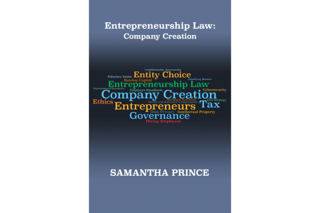 Cover of "Entrepreneurship Law: Company Creation" ebook